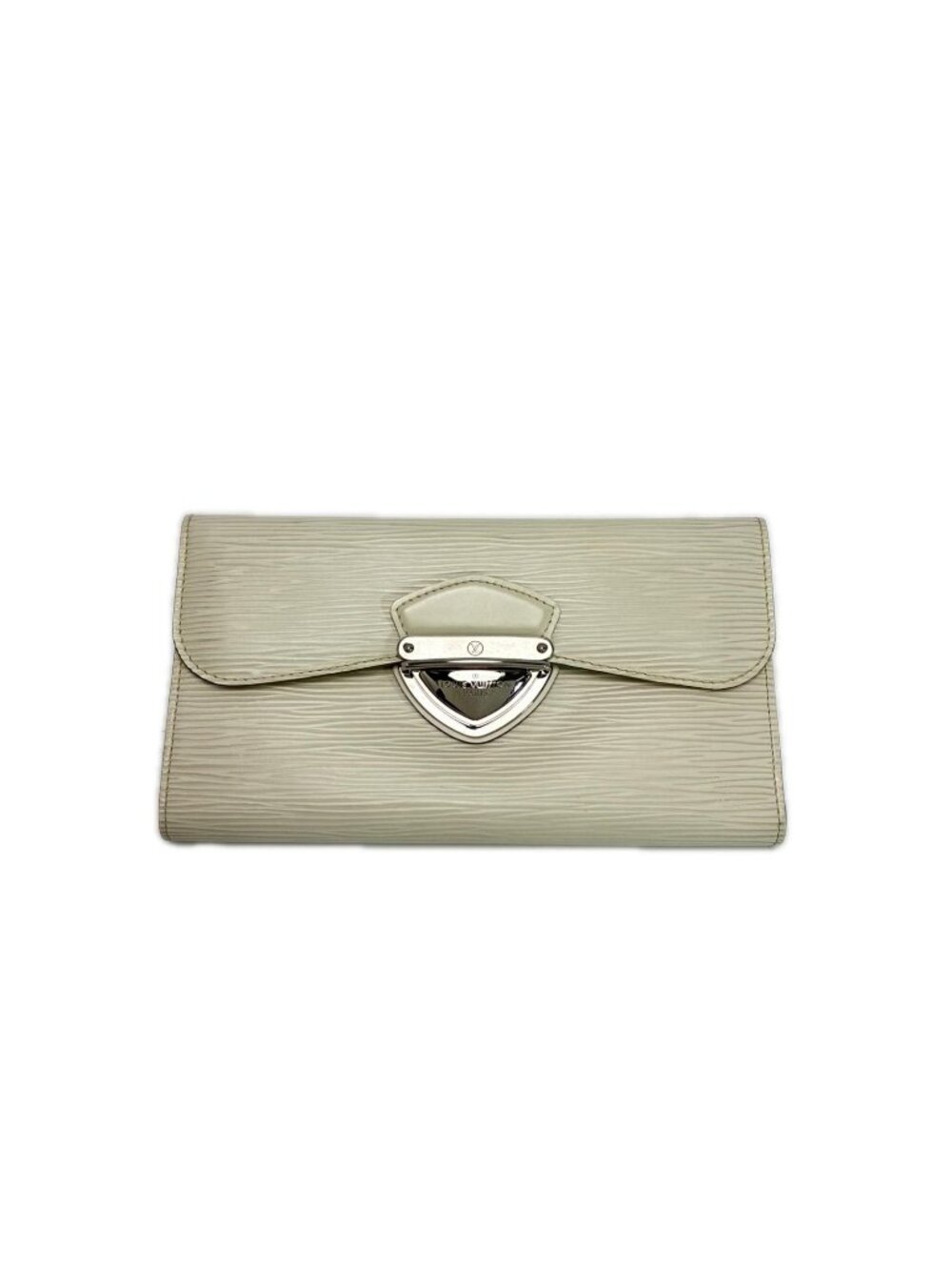 Louis Vuitton Epi Portefeuille Eugenie White Wallet